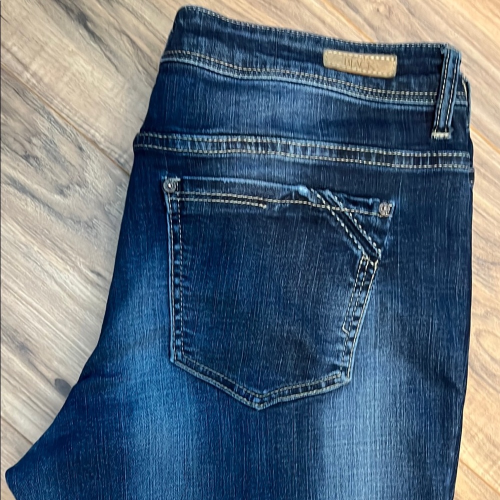 Buckle Black Womens Skinny Bootcut  Denim Jeans size 32x32